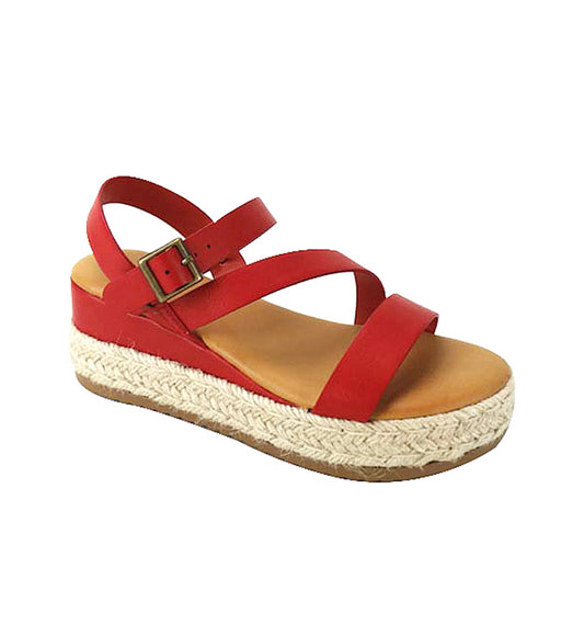 Multi Straps Buckle Sandals